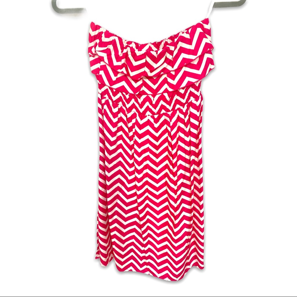 Escapada Strapless Dress